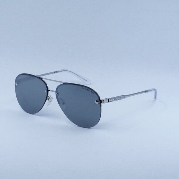 🕶️ New Michael Kors MK1135B 10156G East Side Sunglasses - Silver Frame - Picture 1 of 10
